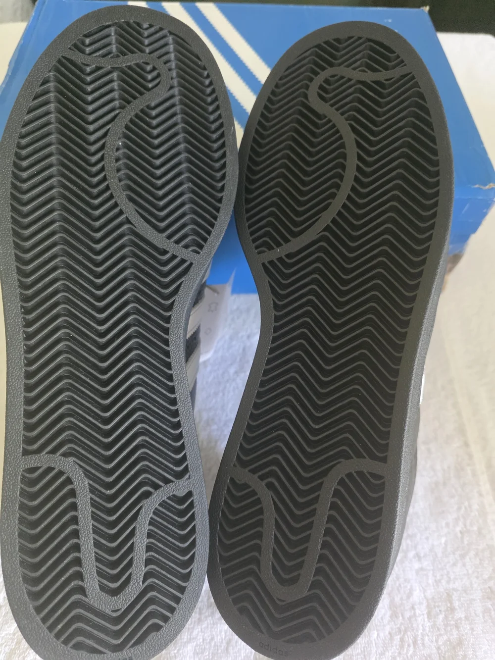 Adidas Originals Superstar II Black White Shell Toe Sneakers NWT NIB